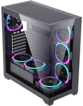 Lovingcool T1 機箱 (黑色/白色)