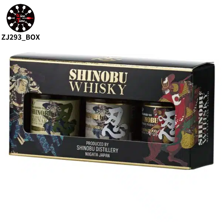 SHINOBU Whisky Miniature 3 Pack (50ml x 3) 忍迷你套裝