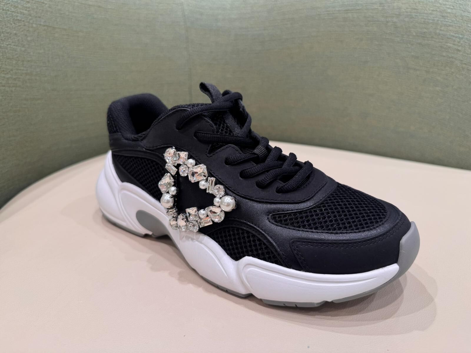 SHO-CCG0521-011 WOMENS SHOES Sneaker SR 0024 PRECIOUS 黑色 (AR款)(碼數:35/37/38)