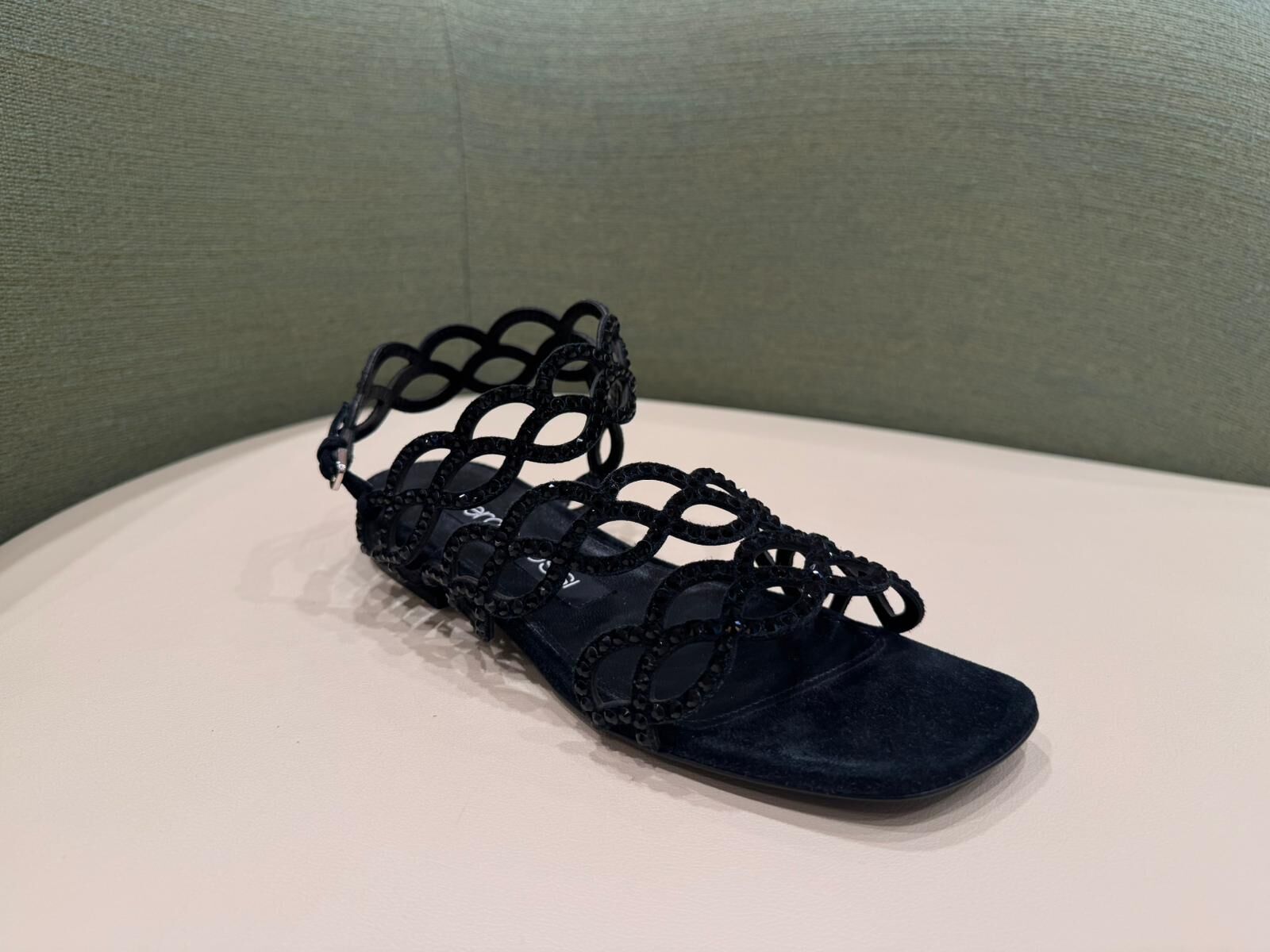 SHO-CCG0521-009 WOMENS SHOES Sandal Flat SR MERMAID 黑色 (AL款)(碼數:36/36+)