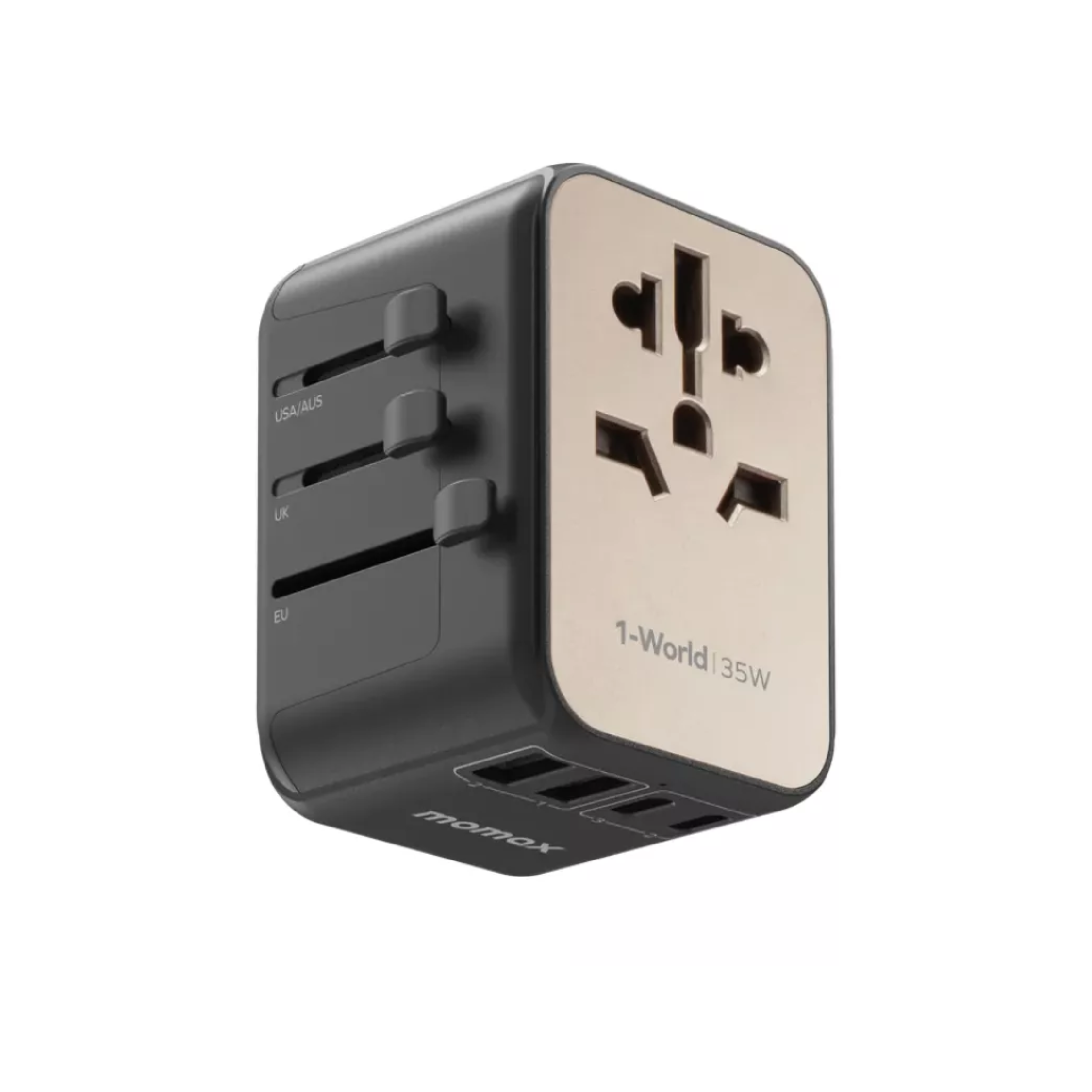 Momax 1-World USB PD35W 5 USB 旅行充電插座 (UA9UKE)