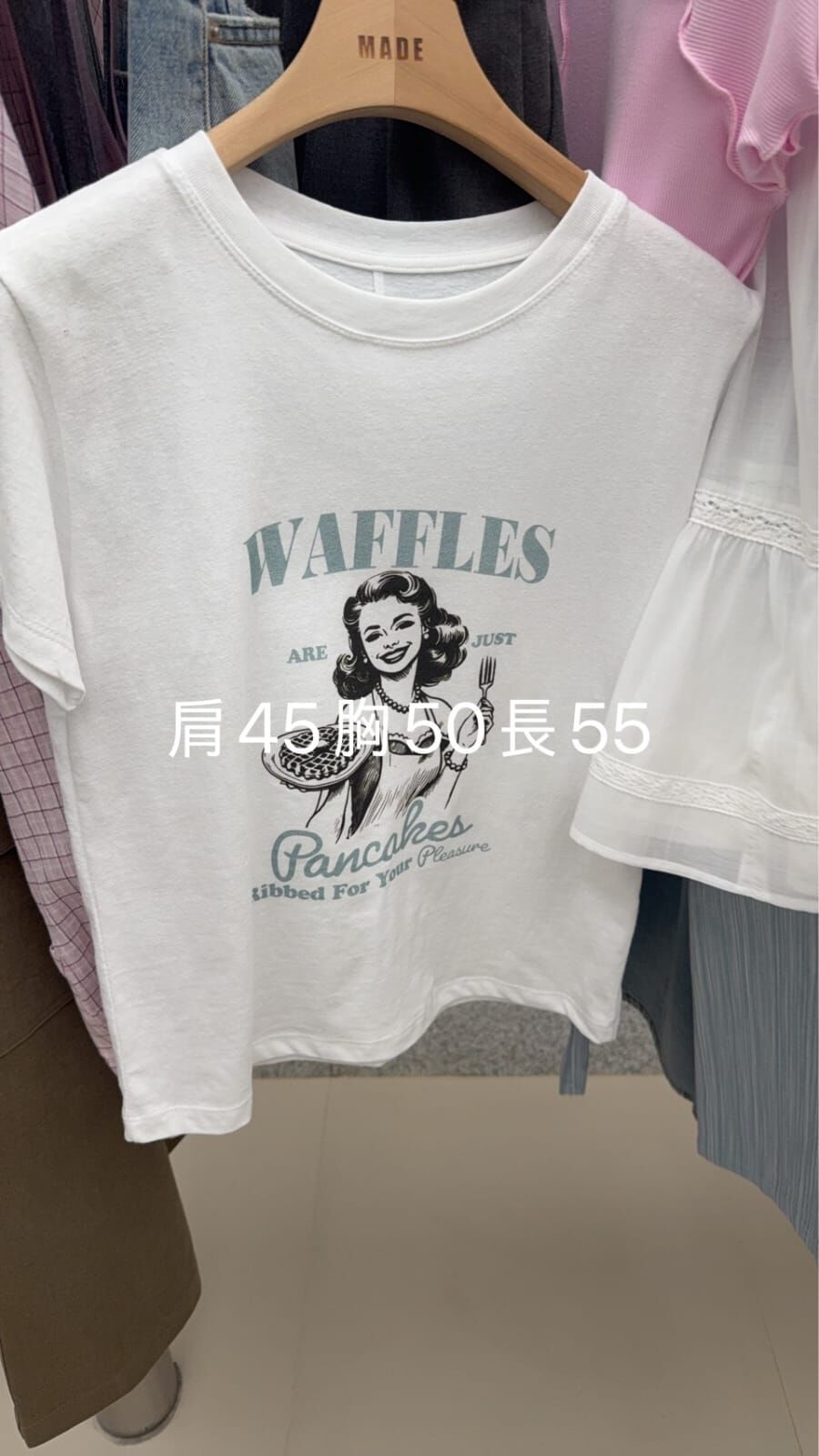 MD6205 復古美式圖案Tee