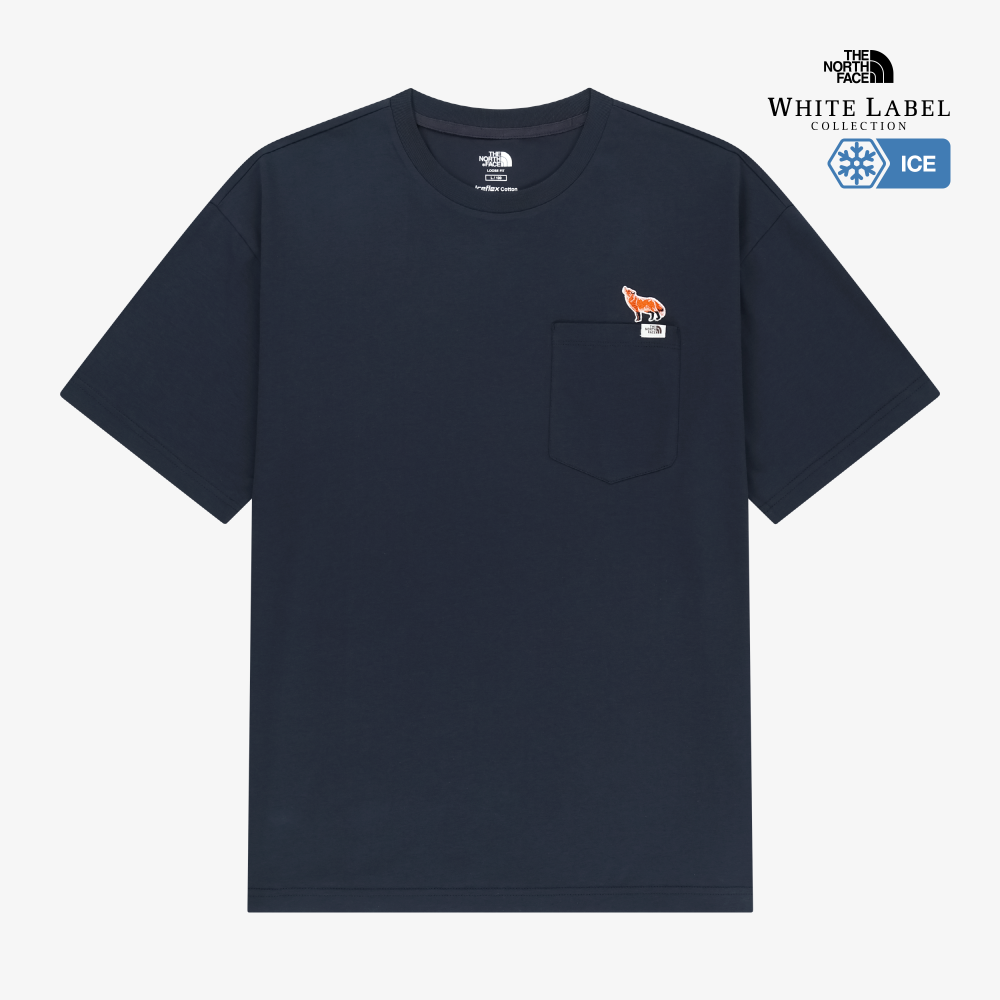 【現貨】The North Face FABLE POCKET S/S R/TEE 北臉 口袋動物 涼感 短tee NT7US26