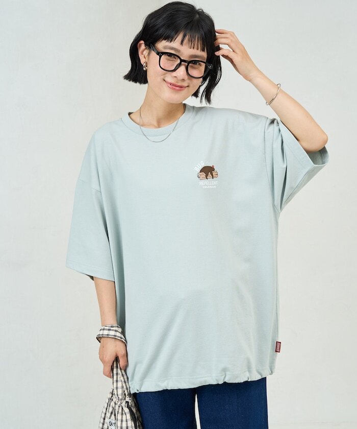 "代購" Coleman × FREAK'S STORE 聯名別注款  Logo 防蚊防蟲 短T