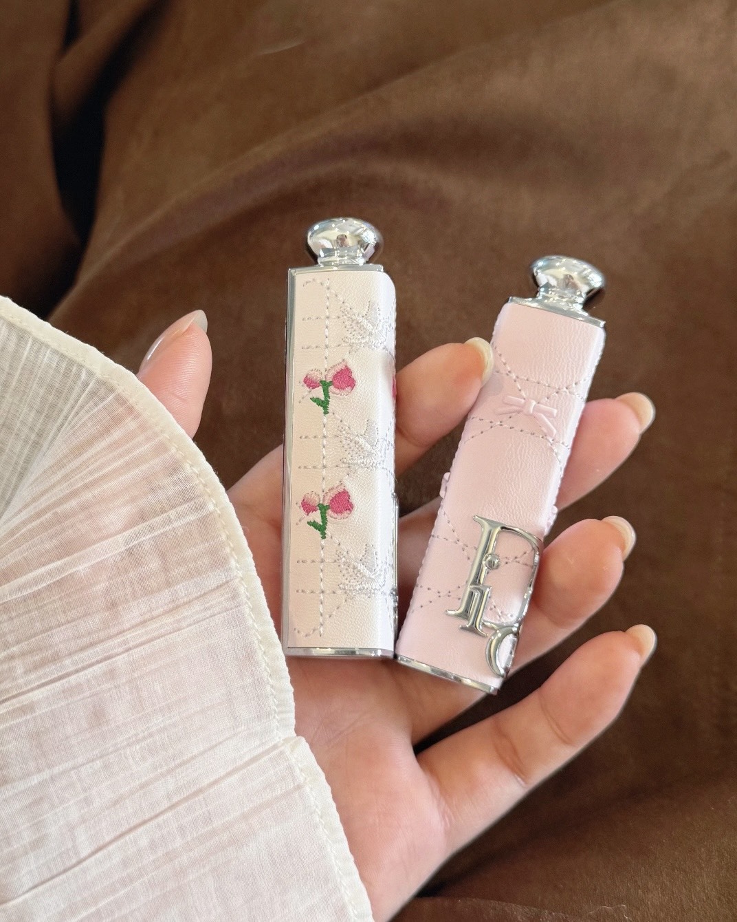 DIOR 迪奧 癮誘 唇膏 限量 高級定製 刺繡 外殼 蕊心 3款