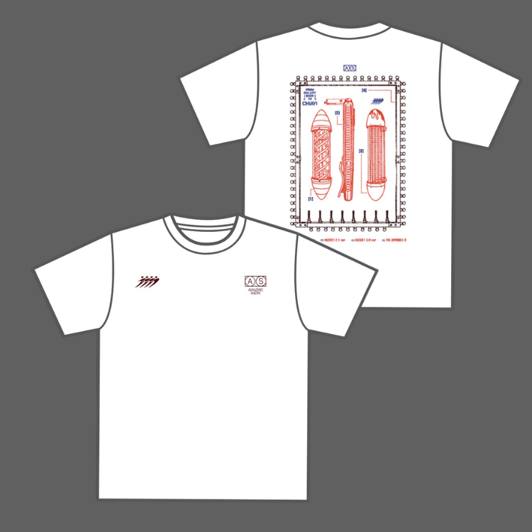 【美秀集團】台八炫 Tee（白）