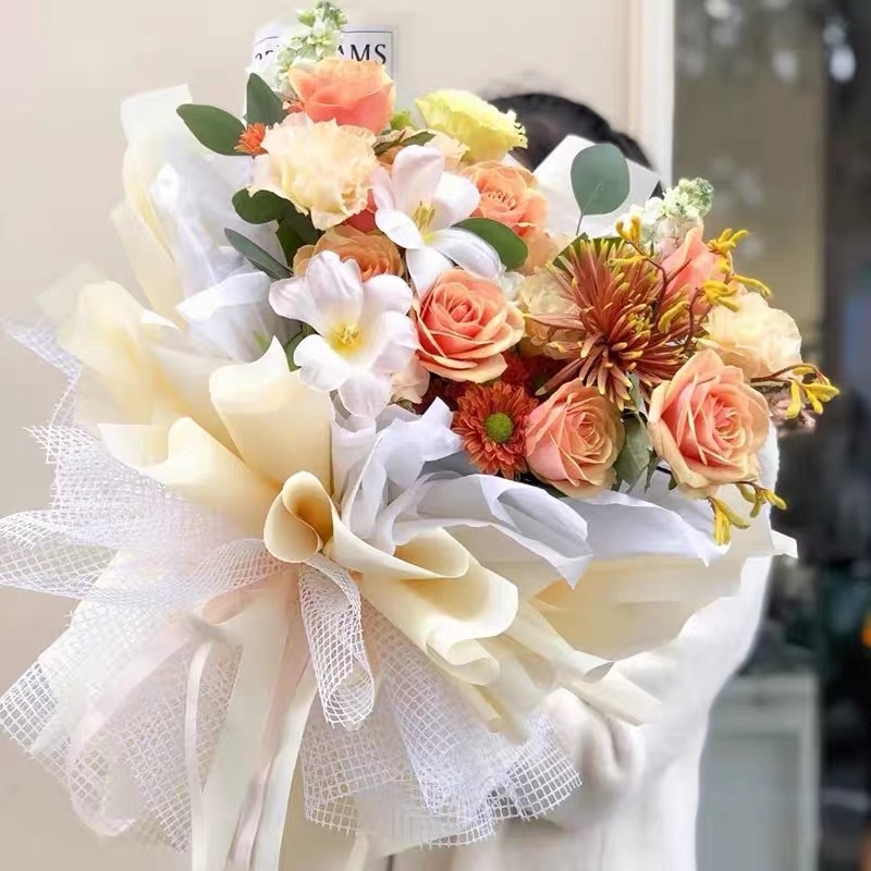 方格網包裝紙(限宅配)