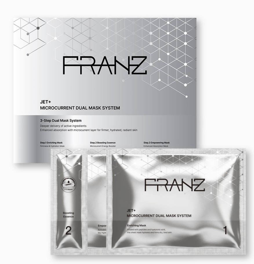 FRANZ 賦活水潤微電流面膜系統 1盒2片