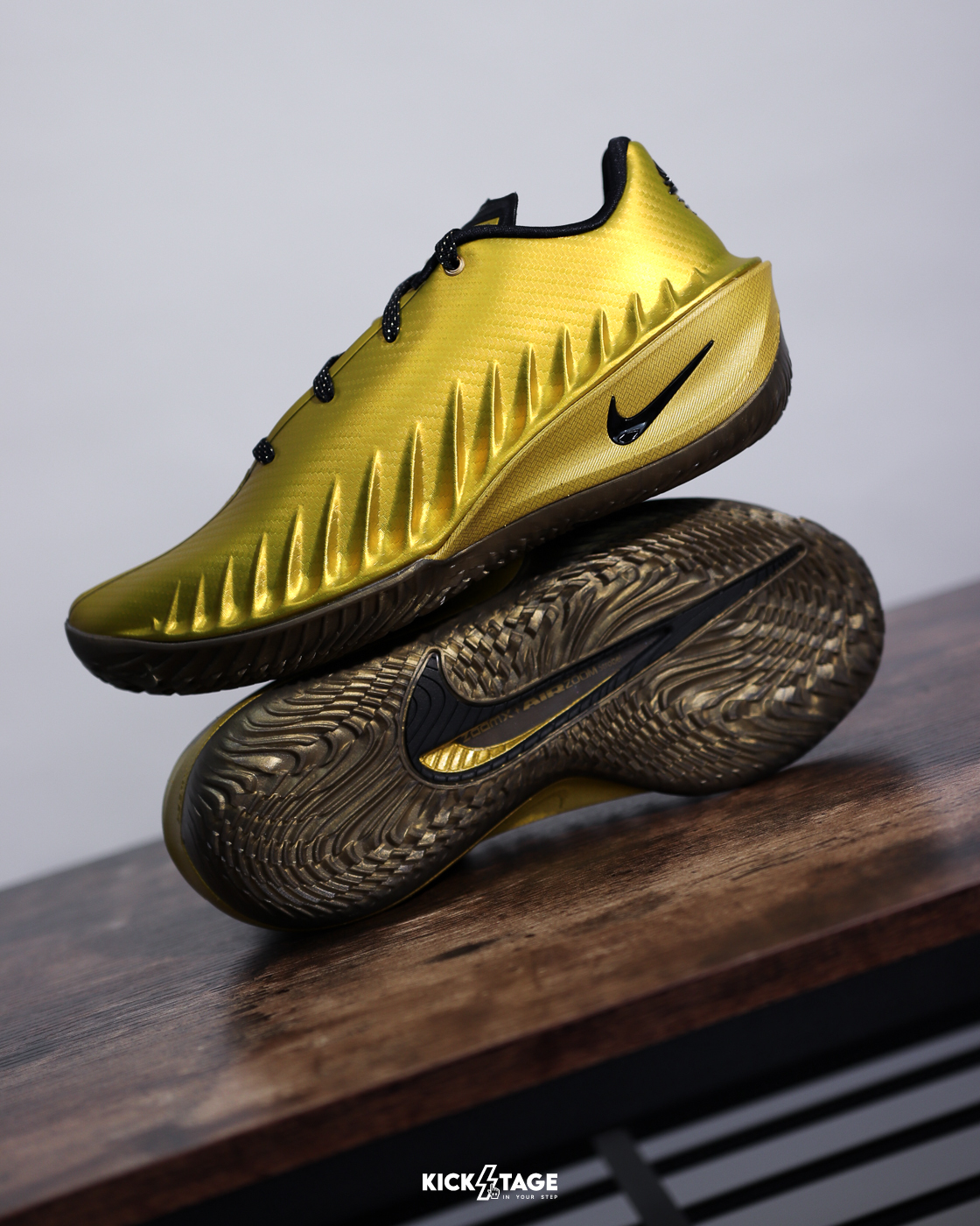 男鞋 NIKE G.T. CUT 4 JP EP 'Jordan Poole' 金黑 回彈 氣墊 支撐 實戰 籃球鞋【IR7204-700】GTCUT GTCut4