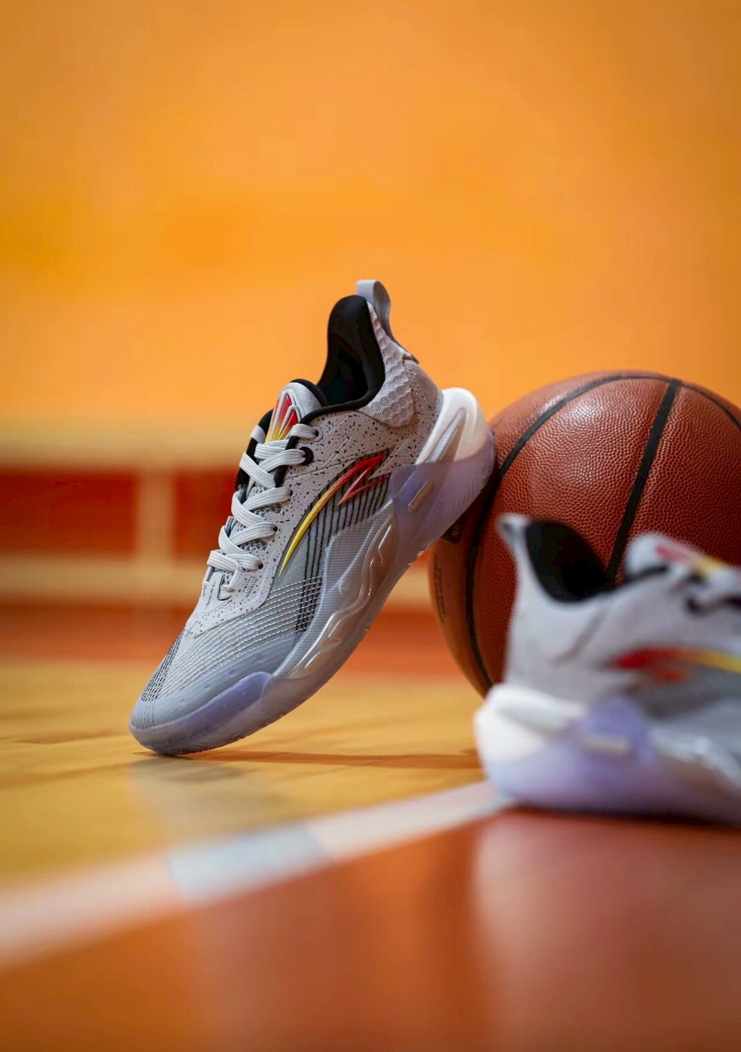 （連線代購商品）ANTA KAI 1 SPEED 白水泥 白灰 緩震 實戰鞋【112511121S-7】Kyrie Irving  歐文1