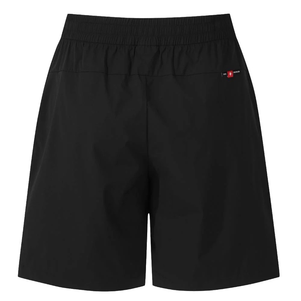【 DESCENTE｜UNI WOVEN HALF PANTS 運動短褲 - 黑 】