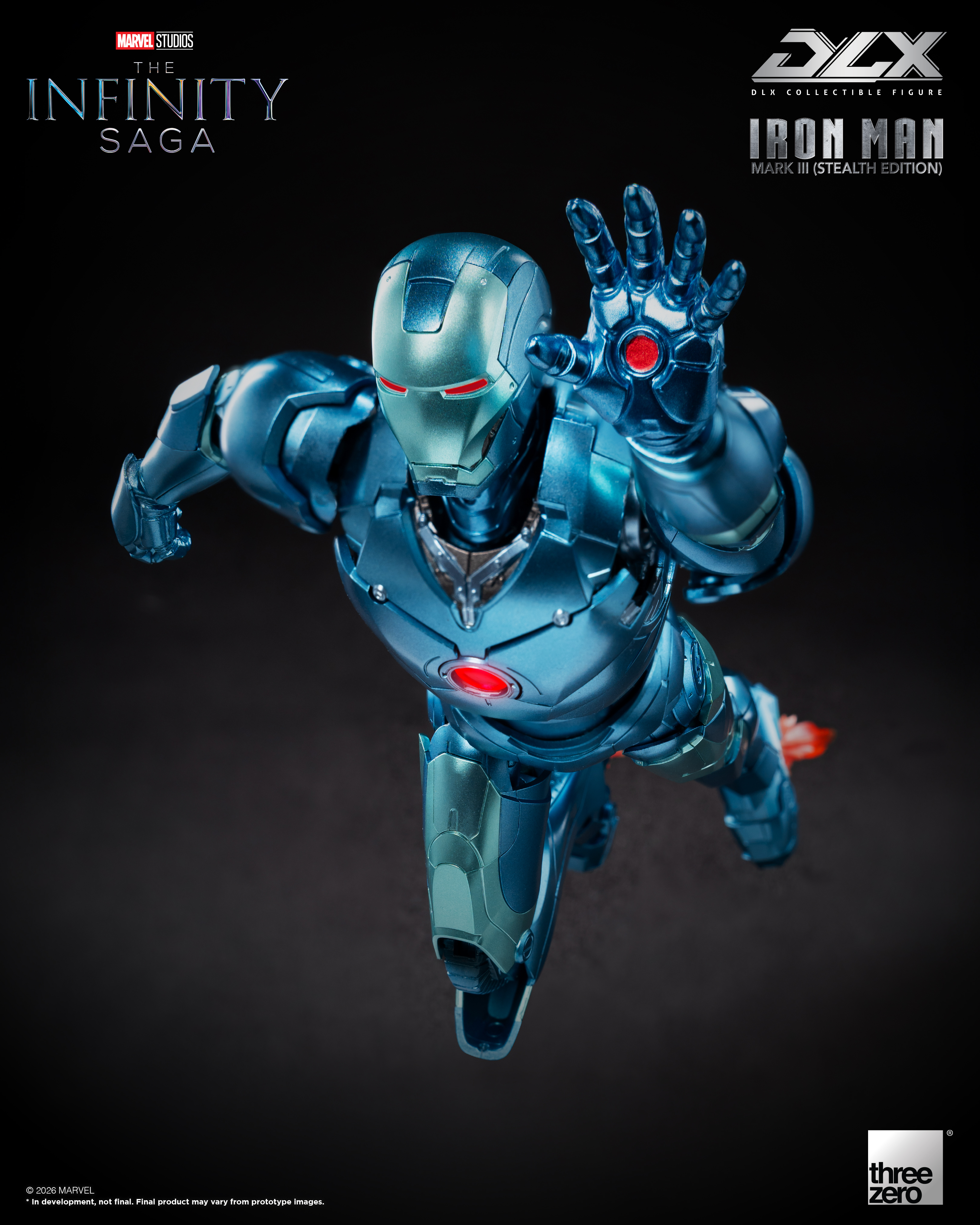 [訂金] (本地包郵) Threezero DLX鋼鐵俠Mark 3（潛行版）