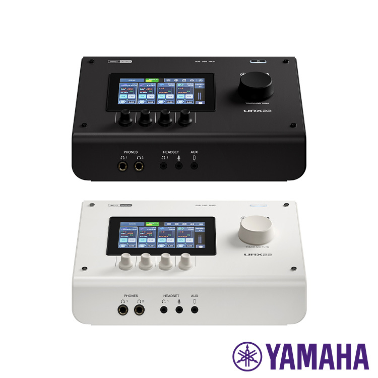 Yamaha URX22 USB-C 錄音介面 LCD觸控螢幕