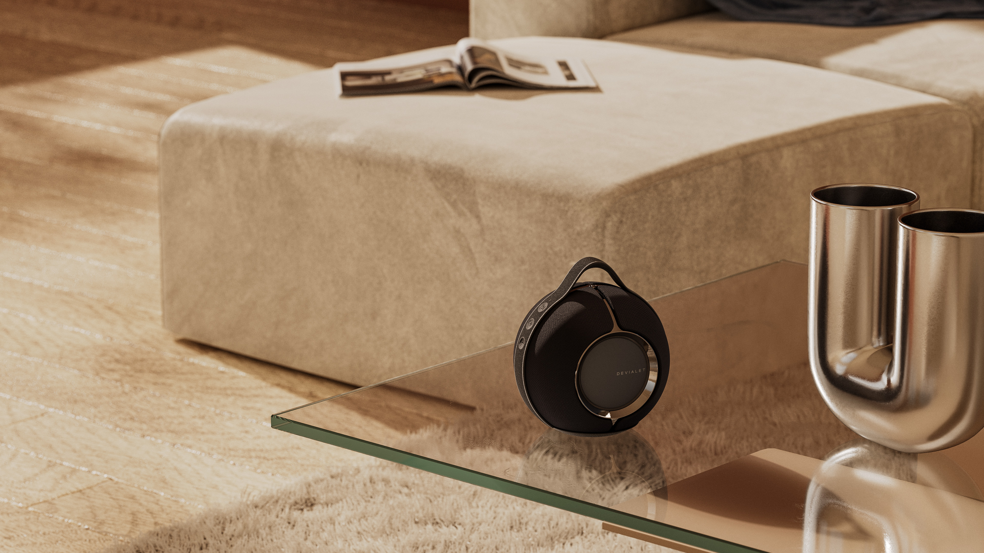 Devialet Mania 盒內配件調整說明