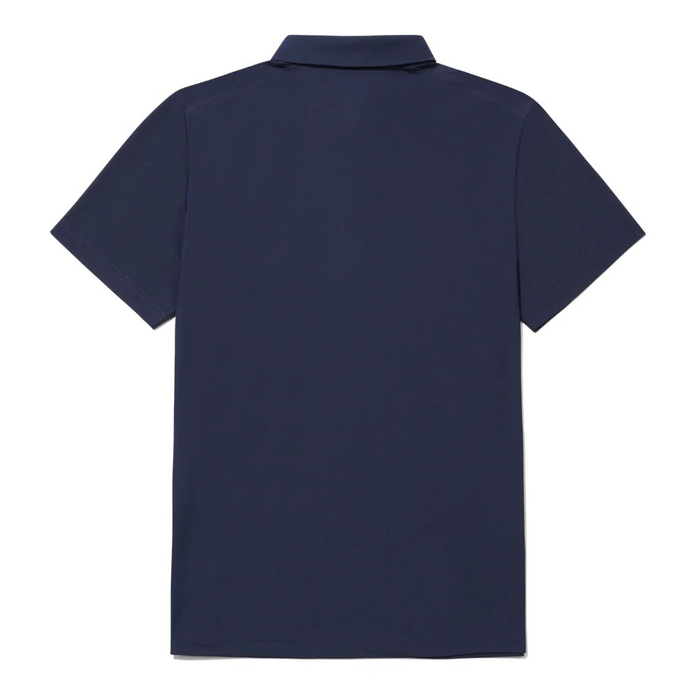 【 DESCENTE｜MEN RAYBLOCK SHORT SLEEVE POLO TS POLO衫 - 深藍 】