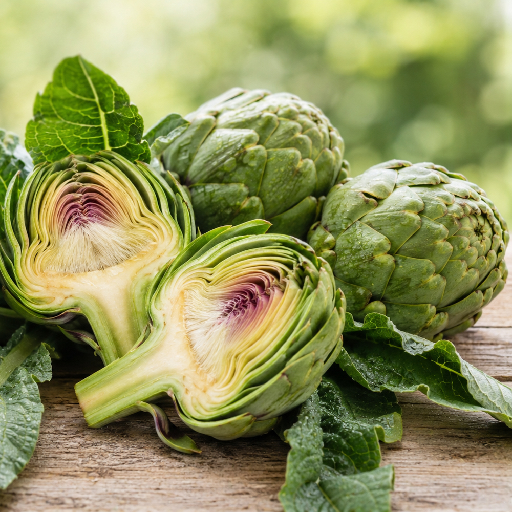 又稱洋薊或菜薊、食托菜薊或雅枝竹、球薊、菊薊、法國百合、法國朝鮮薊、球朝鮮薊和美國綠朝鮮薊、荷花百合等，原產於地中海沿岸（包括北非和南歐）的多年生菊科植物，外觀像一朵盛開的花，葉與根莖可藥用，一般食用部分是其尚未成熟的花苞