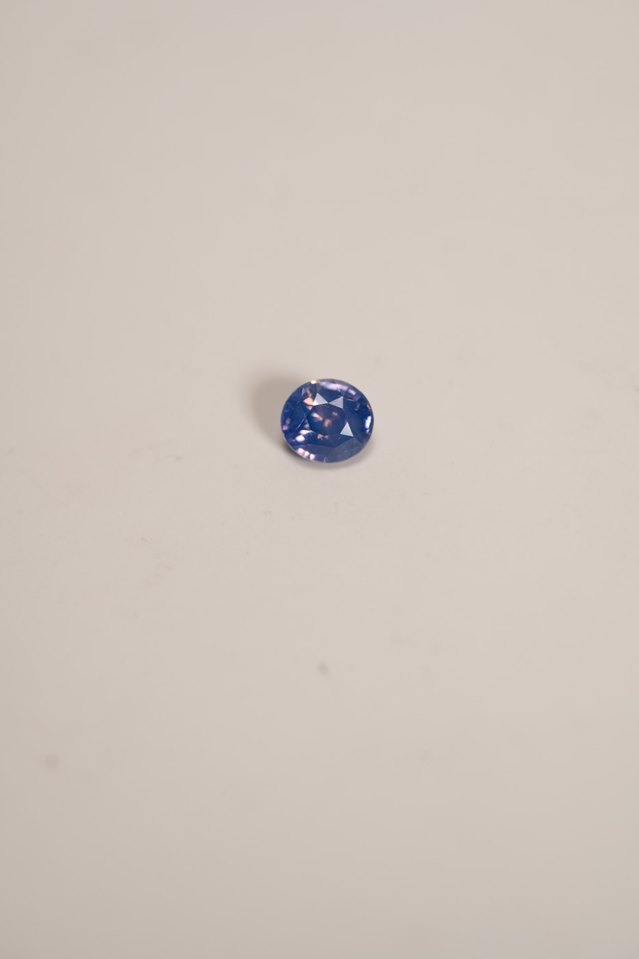 Opalescent Sapphire Unheated 1.03ct Oval Tanzania