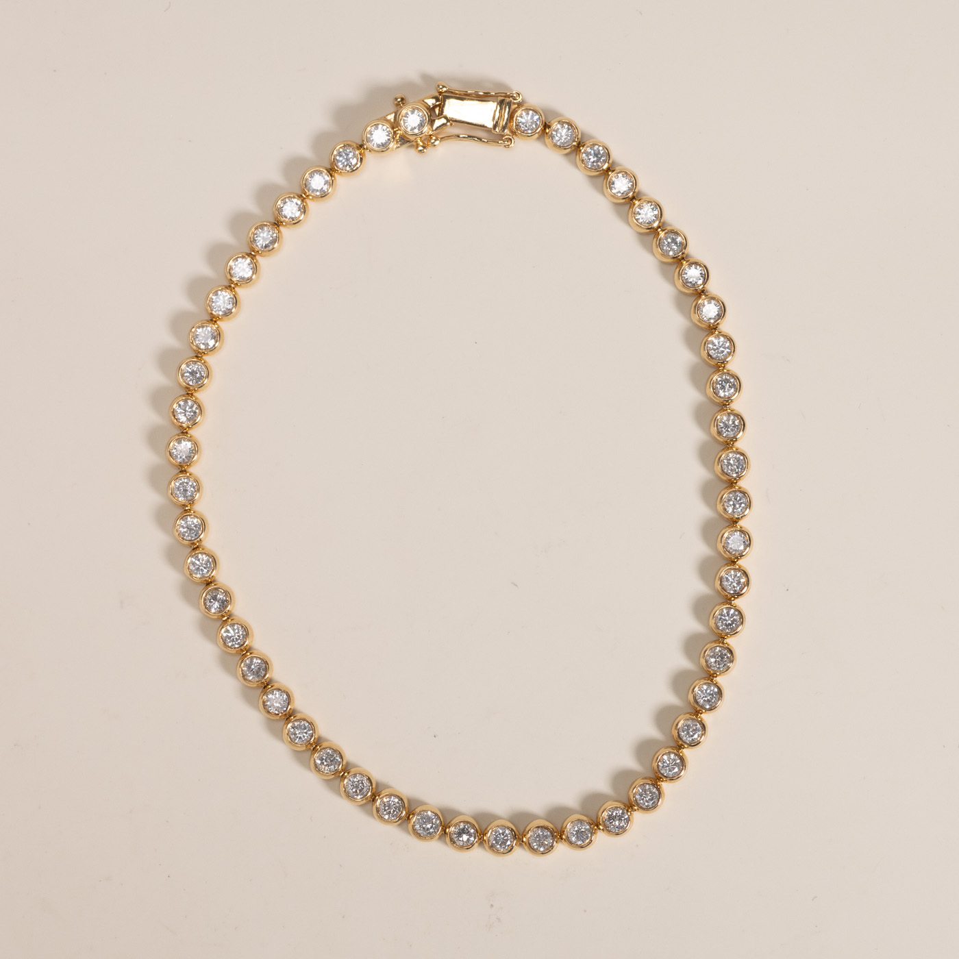 現貨 | 18K 2ct Bubble 鑽石 Tennis 手鏈