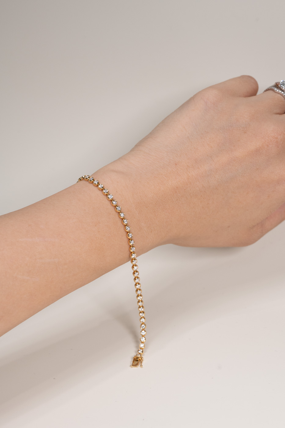 現貨 | 18K 2ct Bubble 鑽石 Tennis 手鏈
