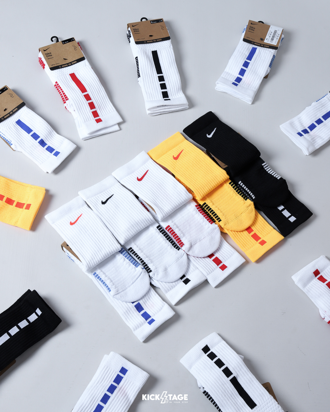 NIKE UNICORN ELITE 2.0 ADV CUSHIONED CREW SOCKS 白黑 白紅 白藍 黑 黃 刺繡 支撐 健身 運動 長襪 中筒襪【HM0285】