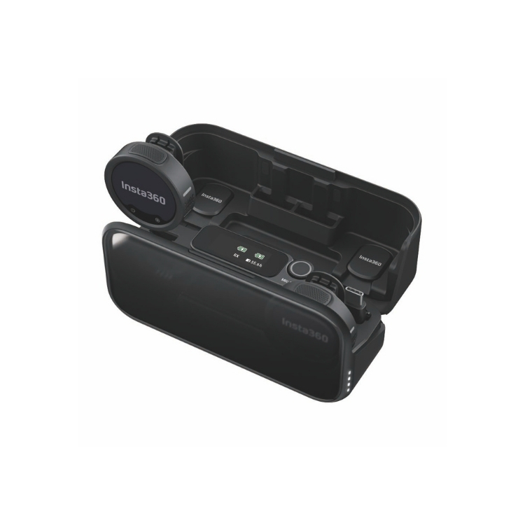Insta360 Mic Pro  專業電子墨水螢幕 無線麥克風