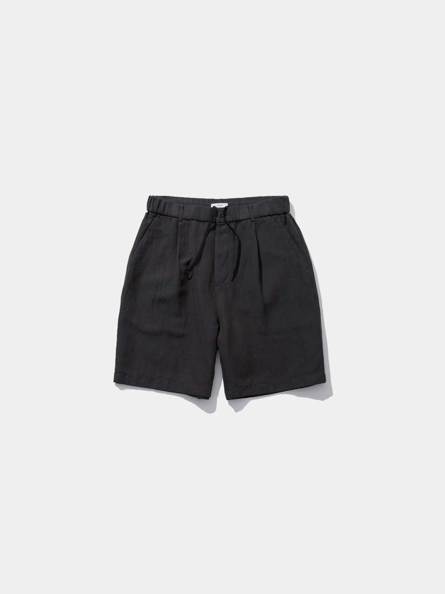 パンツ ATON COTTON LINEN VOILE EASY SHORTS ATON Cotton Linen Voile Loose Fit Shorts