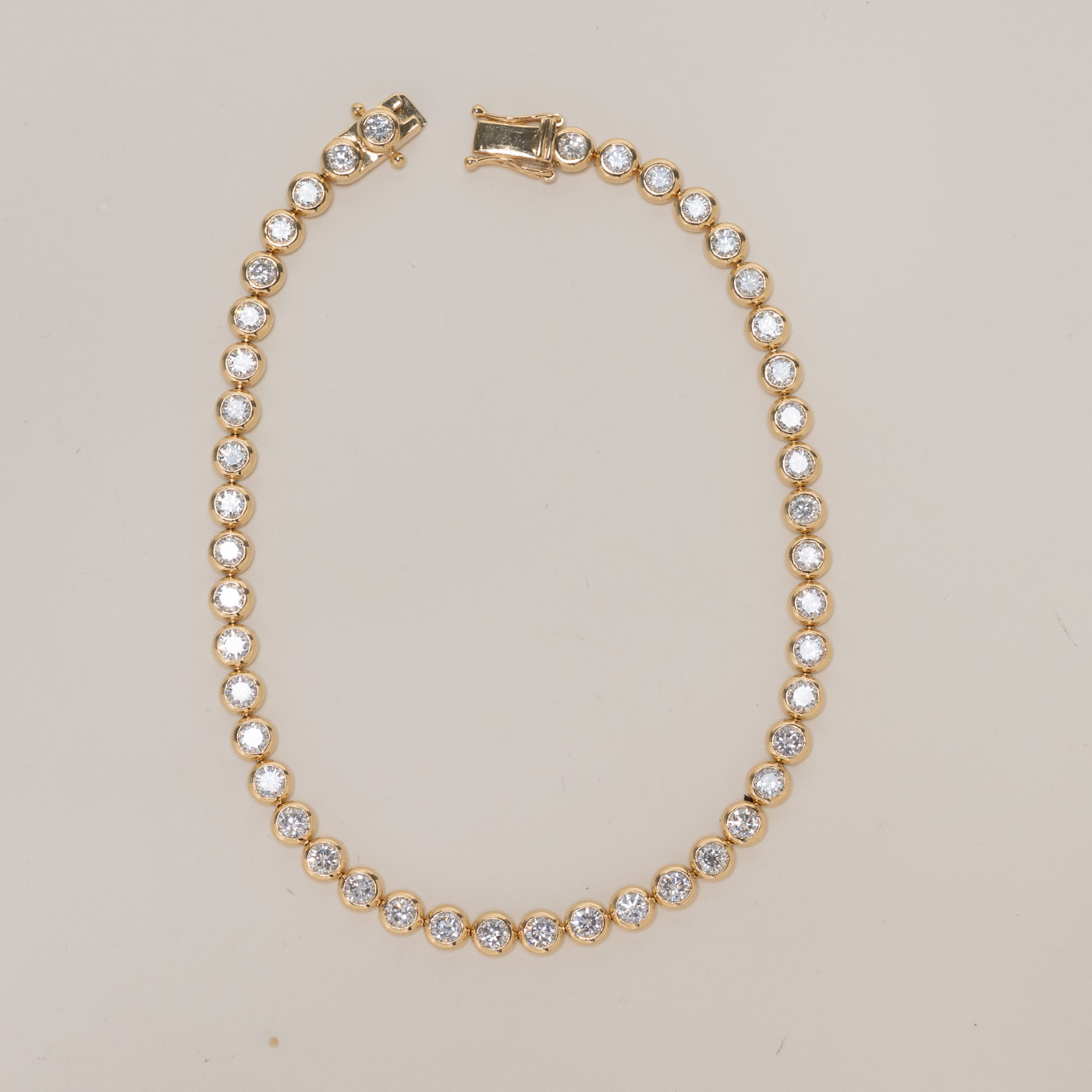 現貨| 18K 3ct Bubble 鑽石Tennis 手鏈