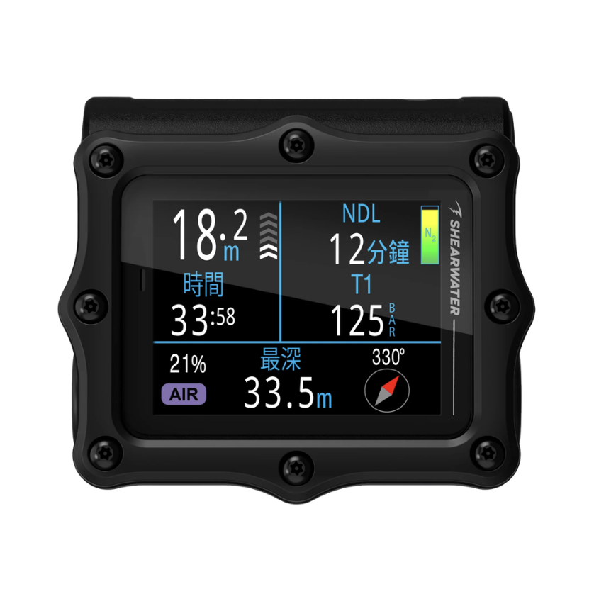 ▲ Shearwater PERDIX 3 電腦錶(保固兩年) 🔺預計6月到貨🔺