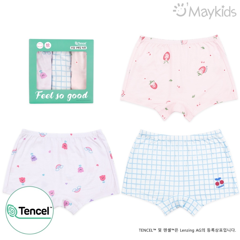 韓國🇰🇷Maykids 莓果甜心女孩平口內褲