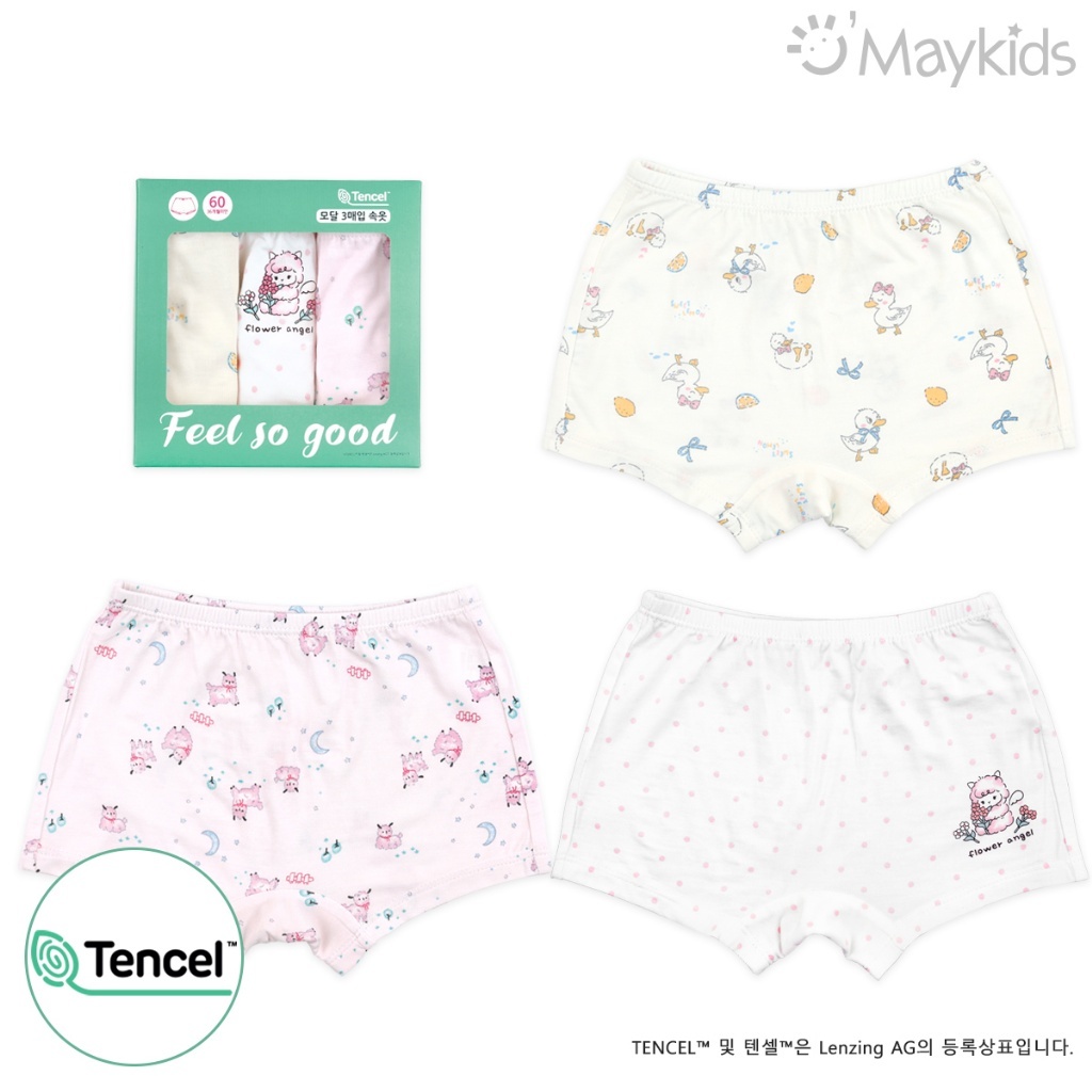 韓國🇰🇷Maykids 花漾夢境女孩平口內褲