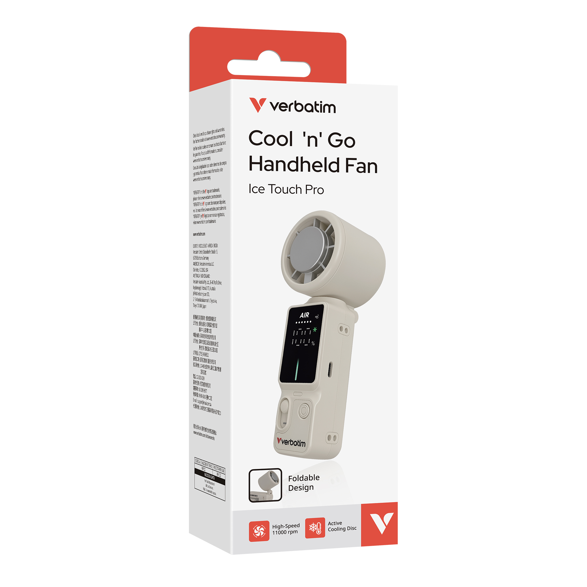 Cool 'n' Go 手持風扇 – Ice Touch Pro