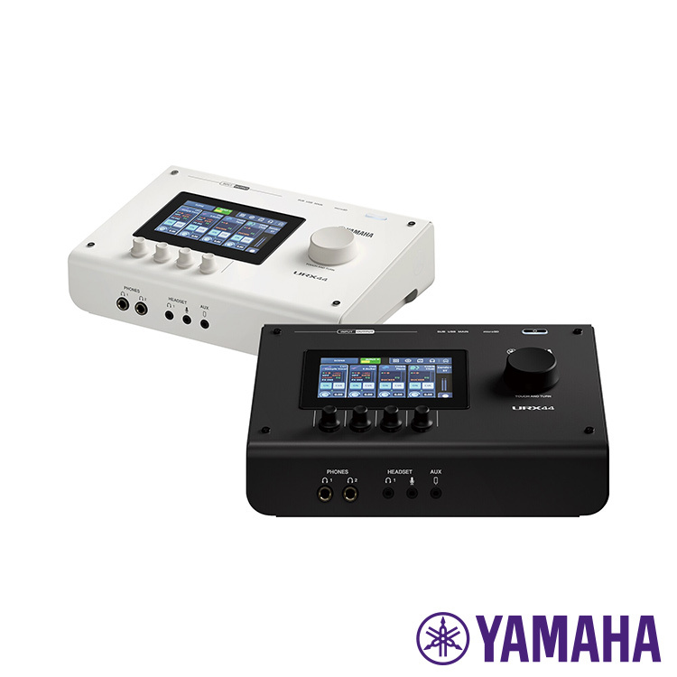 Yamaha URX44 USB-C 錄音介面 LCD觸控螢幕