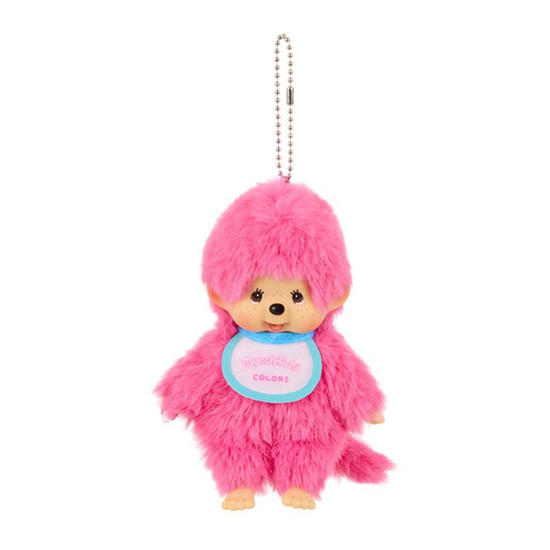 Monchhichi 蒙奇奇 萌趣趣色彩系列 掛件 吊飾 粉色 226979 [台灣現貨]