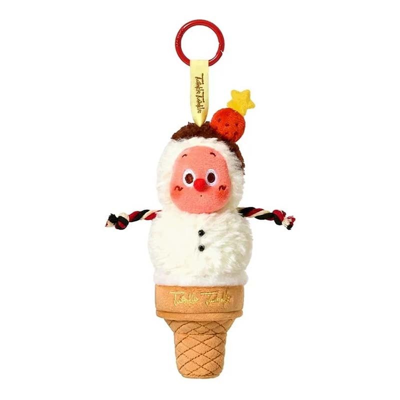POPMART 泡泡瑪特 星星人 歡迎來到月球表面系列 雪人雙球GELATO掛件 36202810058 [台灣現貨]