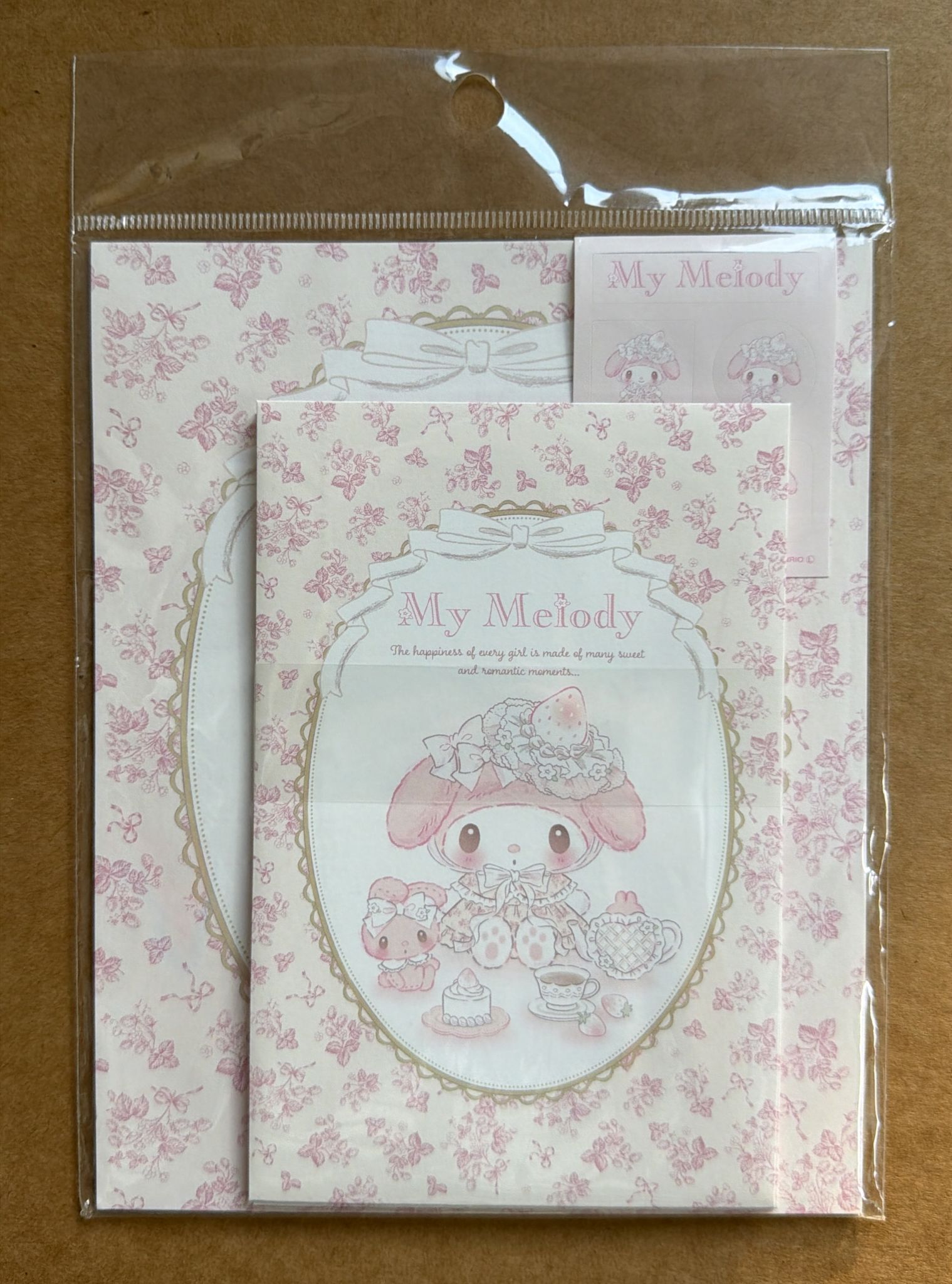 My Melody 信紙套裝