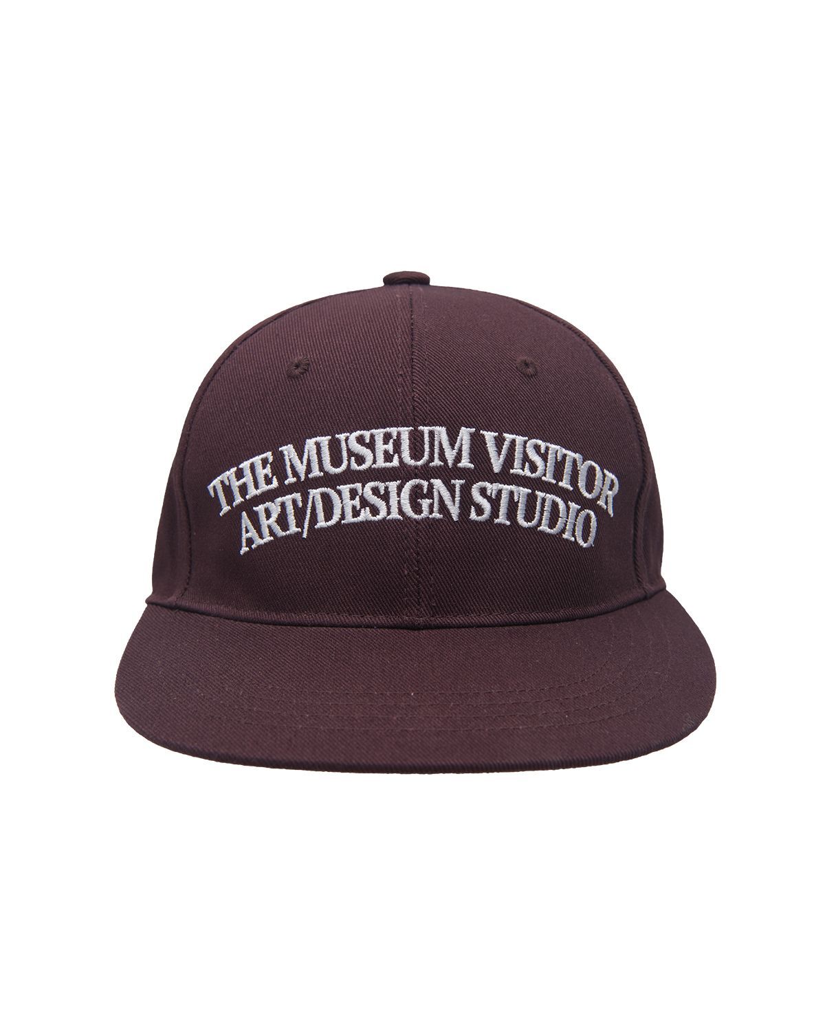 THE MUSEUM VISITOR 兔子刺繡老帽 酒紅 TU25CFCA69WI
