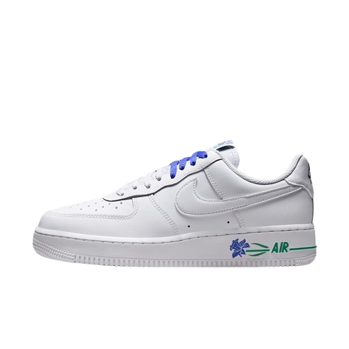 【官網限定】NIKE AIR FORCE 1 '07 SE "Iris Persian Violet" 白藍 鳶尾花 雙色鞋帶 女鞋 IF0498-101