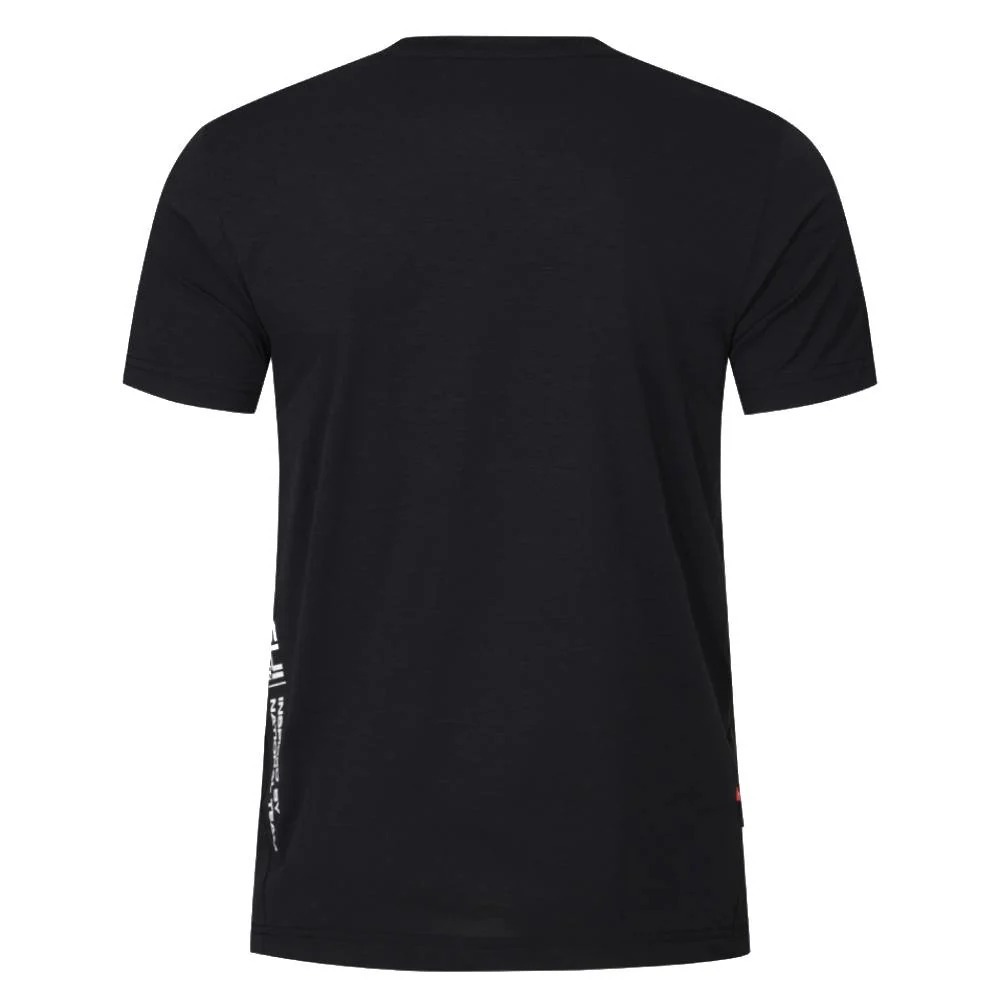 【 DESCENTE｜UNI SHORT SLEEVE T-SHIRTS 運動短TEE - 黑 】