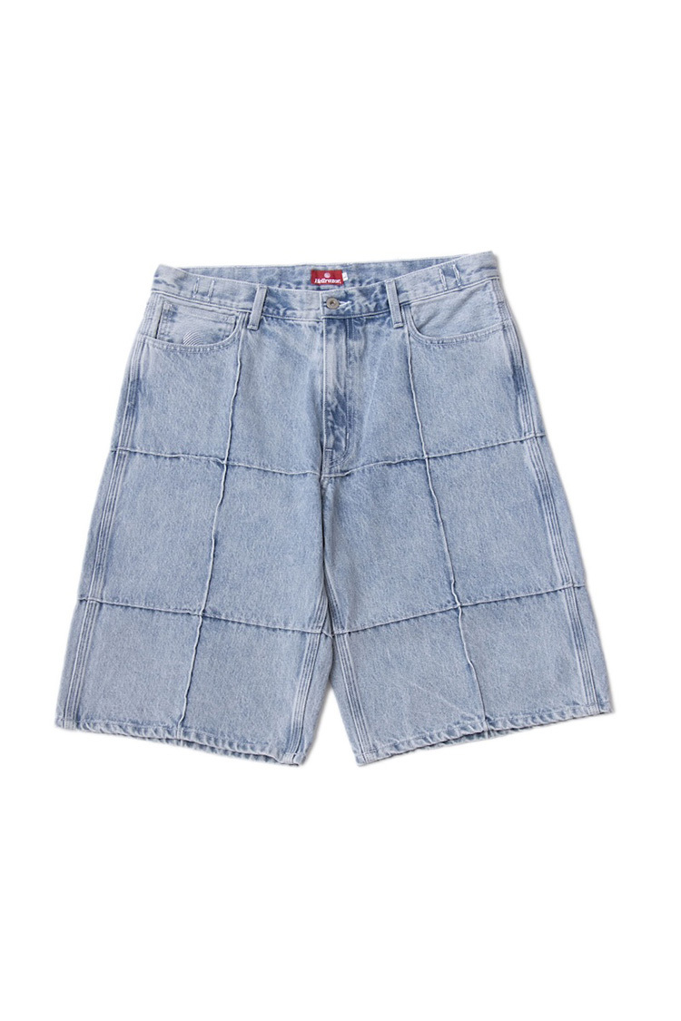 Hellrazor - BLOCK DENIM SHORTS "YANKEE"