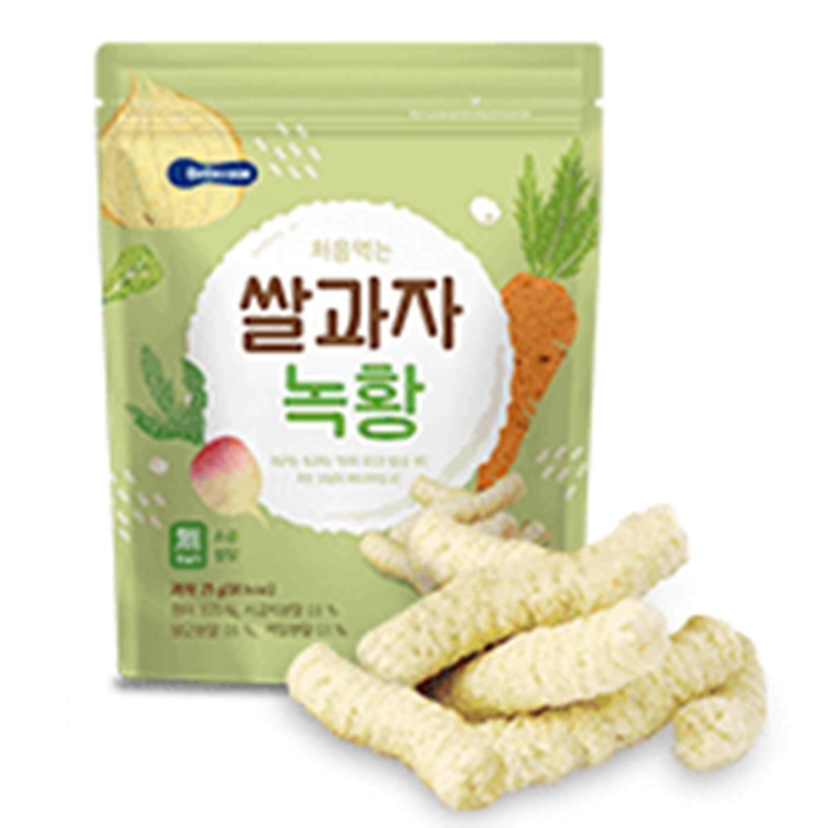 【BEBECOOK 】Rice & Millet Stick Snack (Veggie Flavor) 25g - Suitable for 7 months+