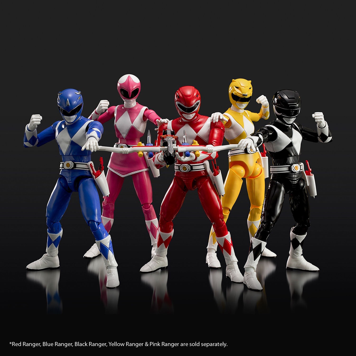 (預訂) Flame Toys Furai Action Power Rangers (set of 5)