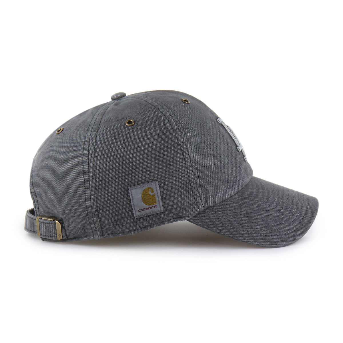 2026SS LOS ANGELES DODGERS CARHARTT DYED '47 CLEAN UP MLB 洛杉磯 道奇隊 聯名 水洗 棒球帽 帽子 老帽 現貨