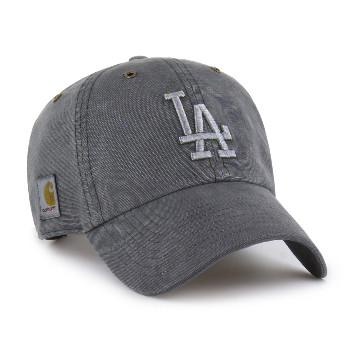2026SS LOS ANGELES DODGERS CARHARTT DYED '47 CLEAN UP MLB 洛杉磯 道奇隊 聯名 水洗 棒球帽 帽子 老帽 現貨