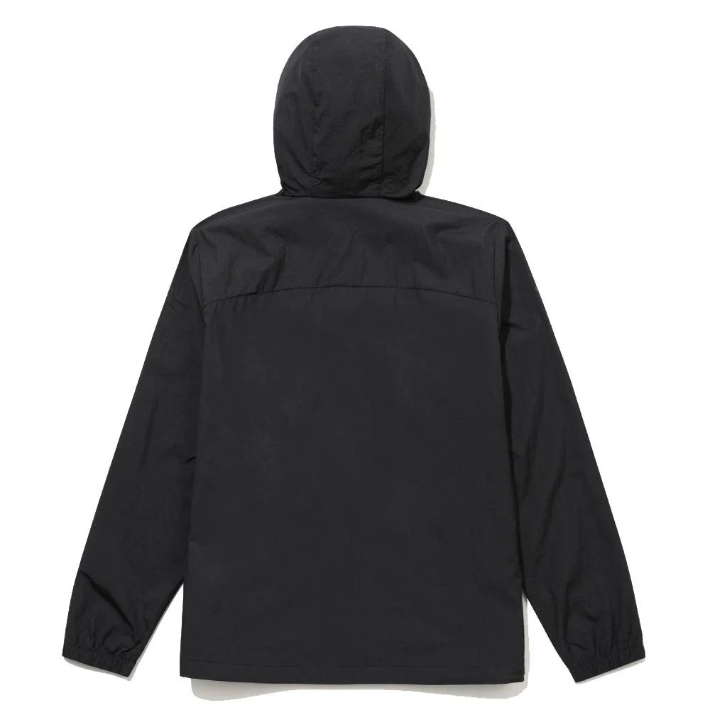 【 DESCENTE｜MEN PACKABLE HOODED WIND BREAKER 防風外套 - 黑 】