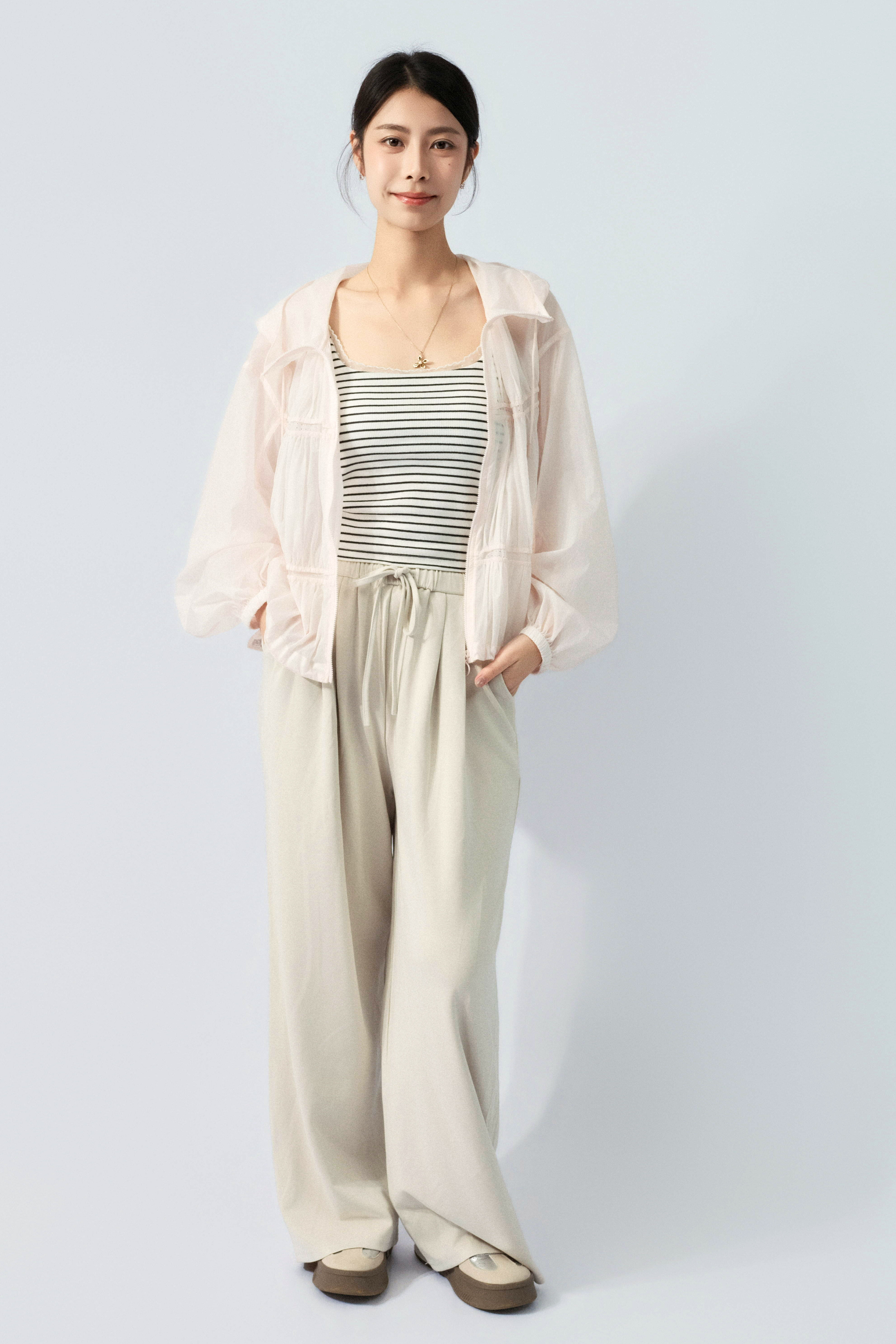 SS26_0200（外套＋Bra Top＋牛仔褲）