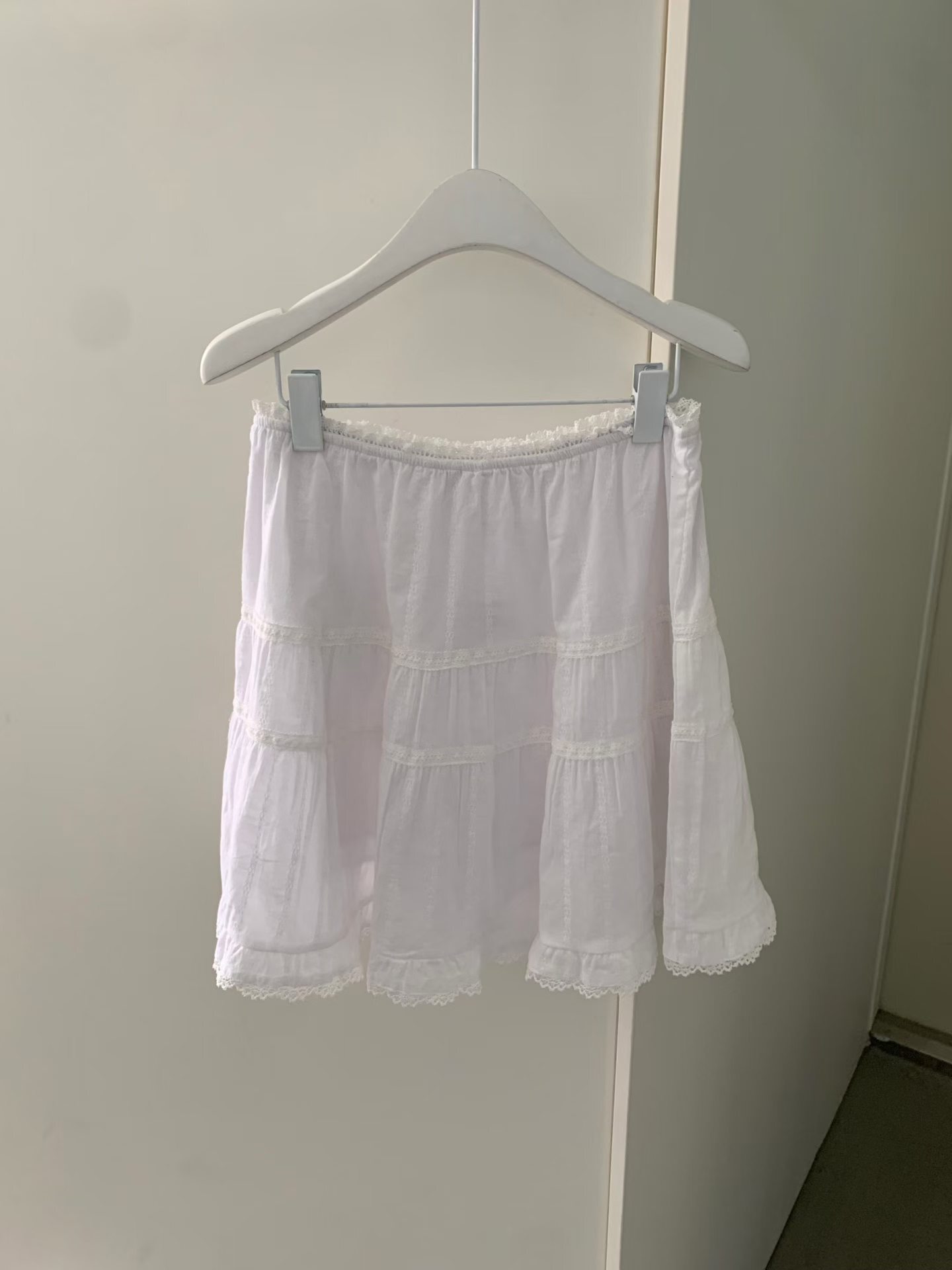 PS6212 公主蕾絲花邊半身短裙