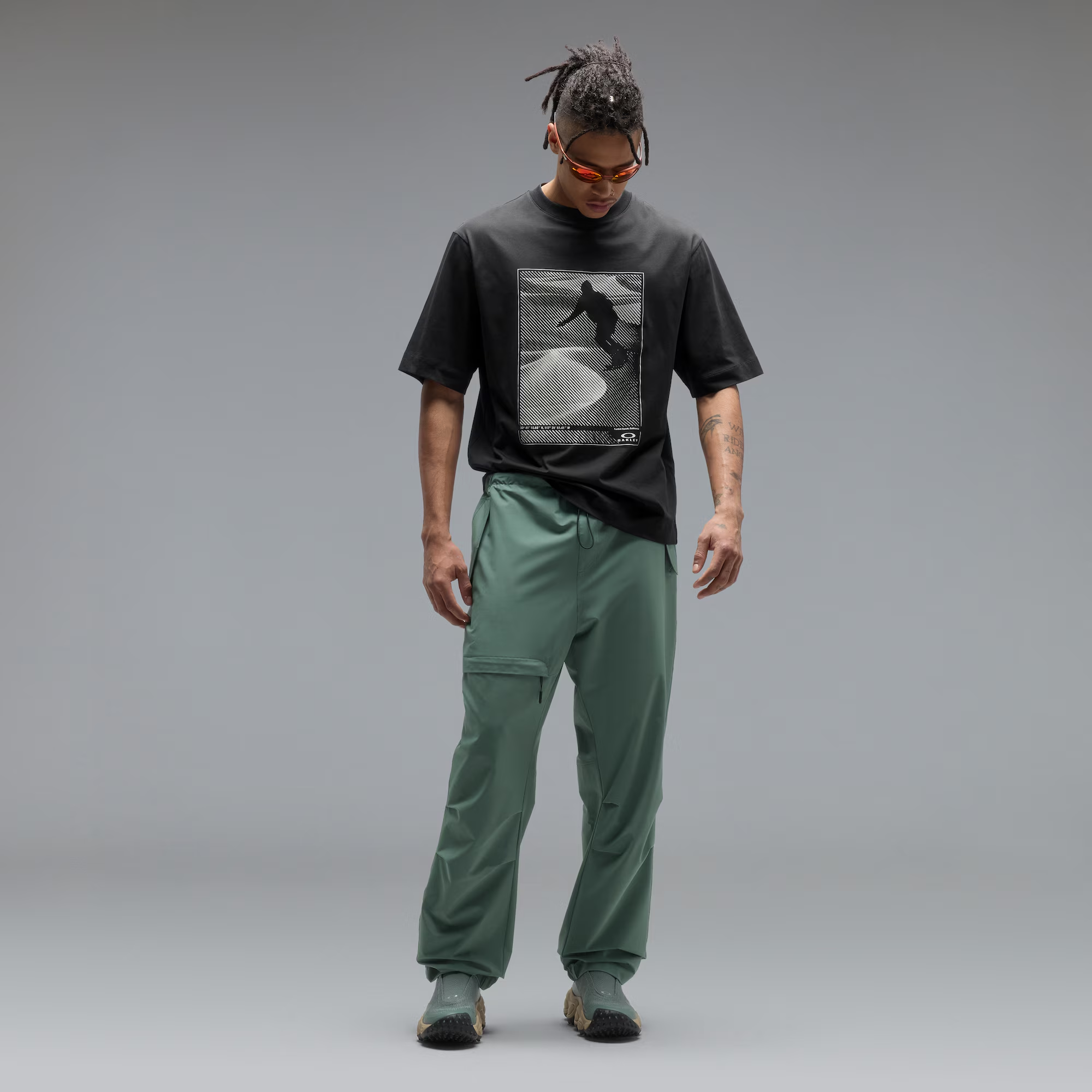 OAKLEY | SP26 SANDBOARD TEE短T "PITCH BLACK"