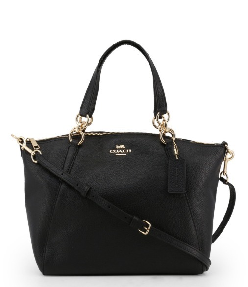 【現貨】COACH LX0052007 經典防刮皮革 Kelsey 餃子包