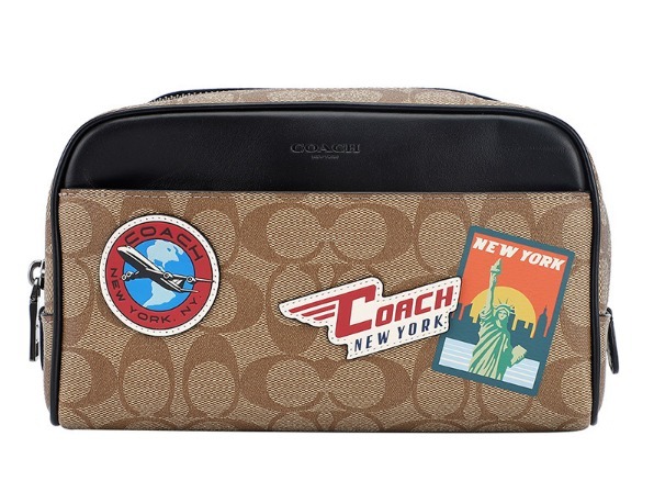【現貨】COACH LX0052008  經典 Signature 紐約限定手拿包