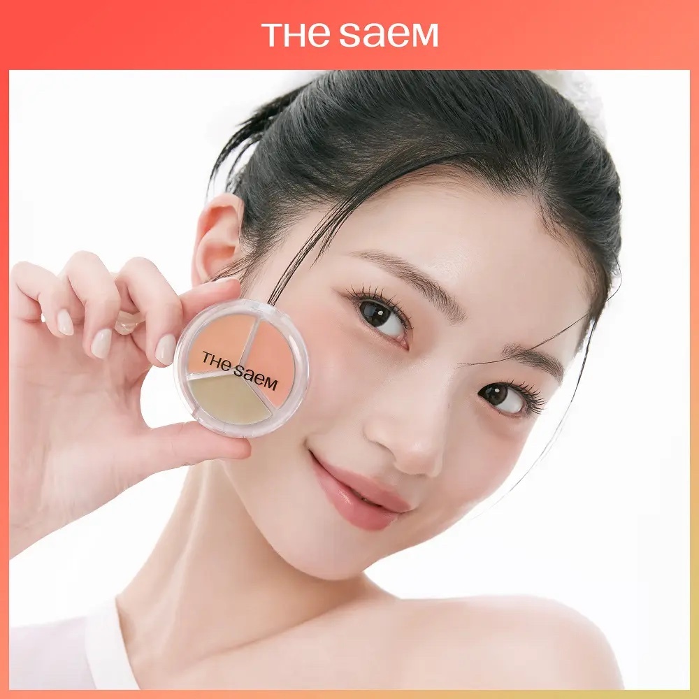 《21N現貨/olive young 連線》THE SAEM Cover Perfection Triple Pot Concealer Glow